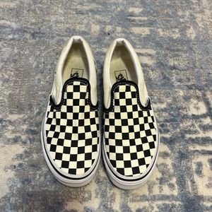 Checkered Vans